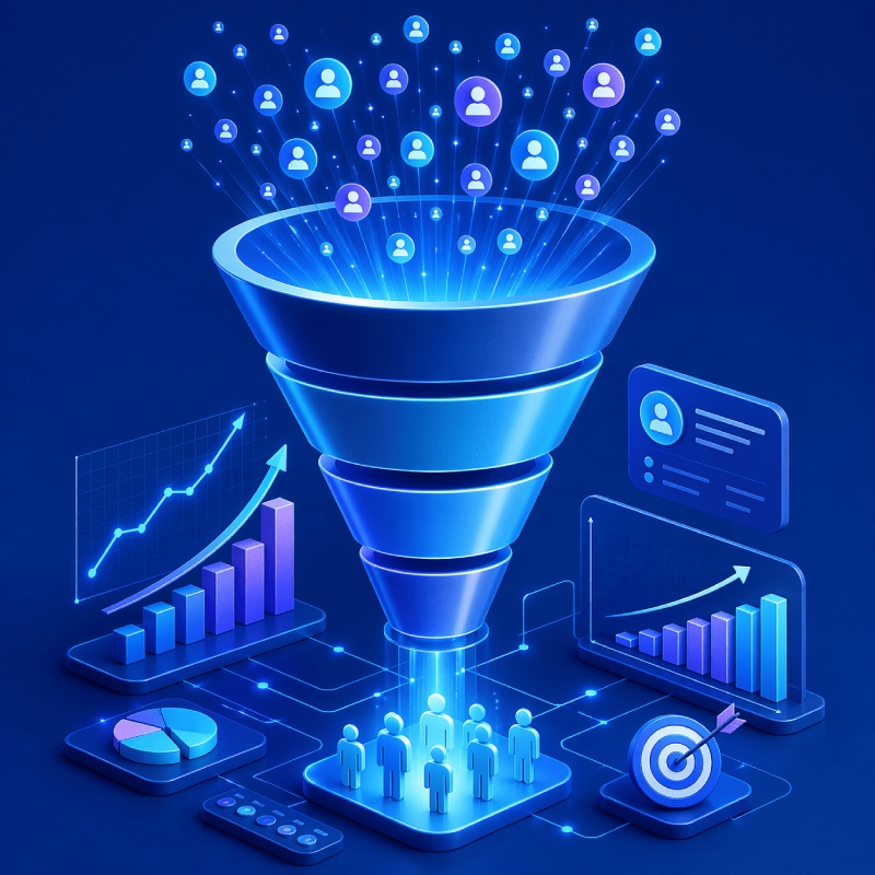 Banner de aceleração de leads