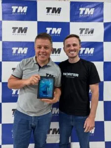Norter completa 3 anos de parceria com TM Máquinas